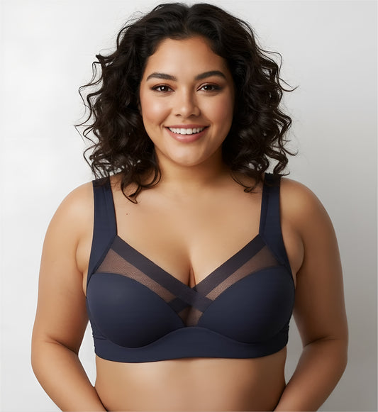 Mesh Full Coverage Bra